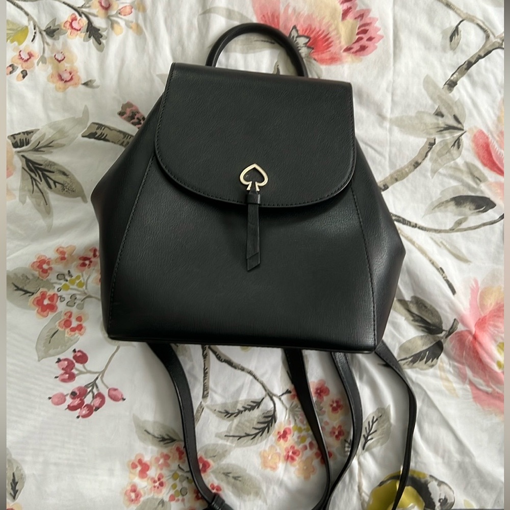 Kate Spade Black Backpack